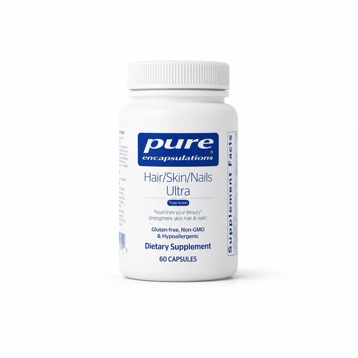 pure encapsulations hair/skin/nails ultra advanced beauty supplement – biotin & collagen supplement for healthy hair, strong nails & youthful skin support* – 60 capsules